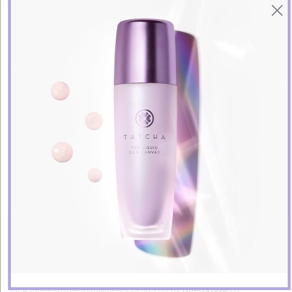 Tatcha liquid canvas primer